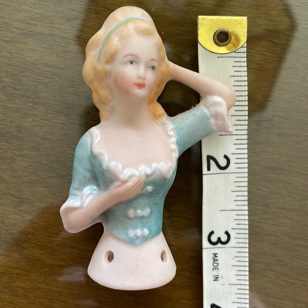 Vintage And antique female adult doll bust